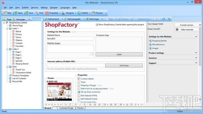 ShopFactory Pro,ShopFactory Pro下载,ShopFactory,购物网站建设