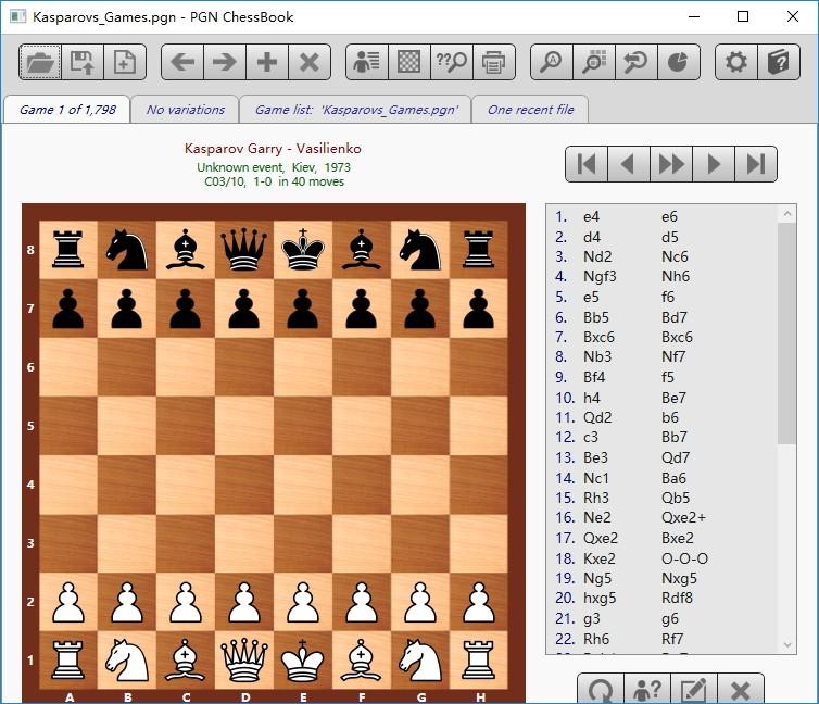 PGN ChessBook下载,国际象棋棋书,网页辅助