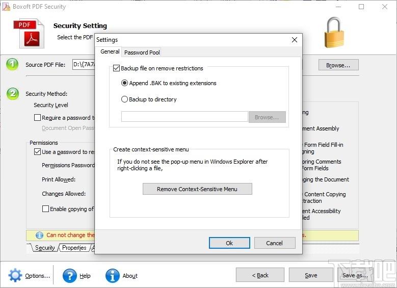 Boxoft PDF Security下载,pdf加密,pdf工具