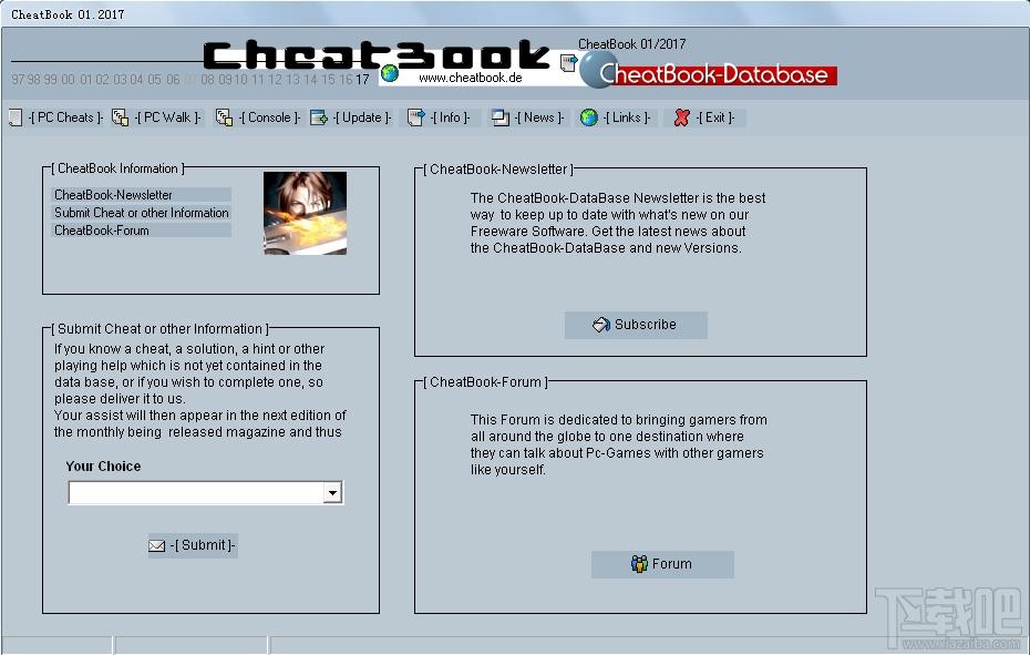 CheatBook,CheatBook下载,游戏攻略,游戏攻略手册
