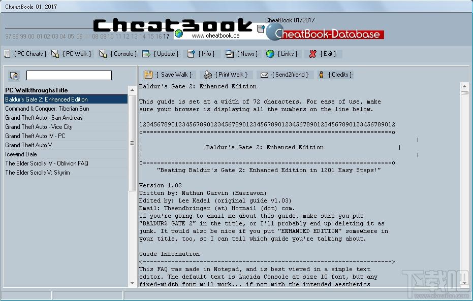 CheatBook,CheatBook下载,游戏攻略,游戏攻略手册