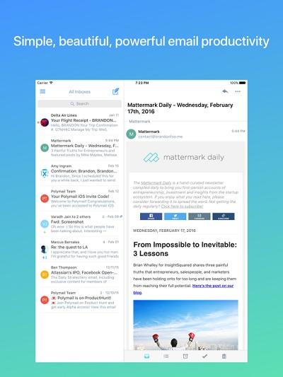 Polymail,邮箱,邮件.